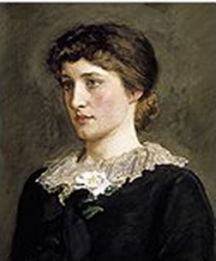 John Millais' painting of Lillie, courtesy of the Jersey Heritage Trust